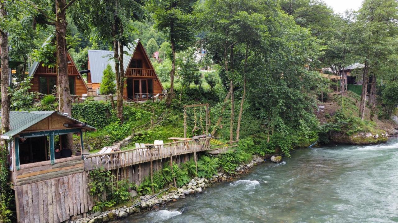 Yasam Bungalows Otel Çamlıhemşin Exteriör bild